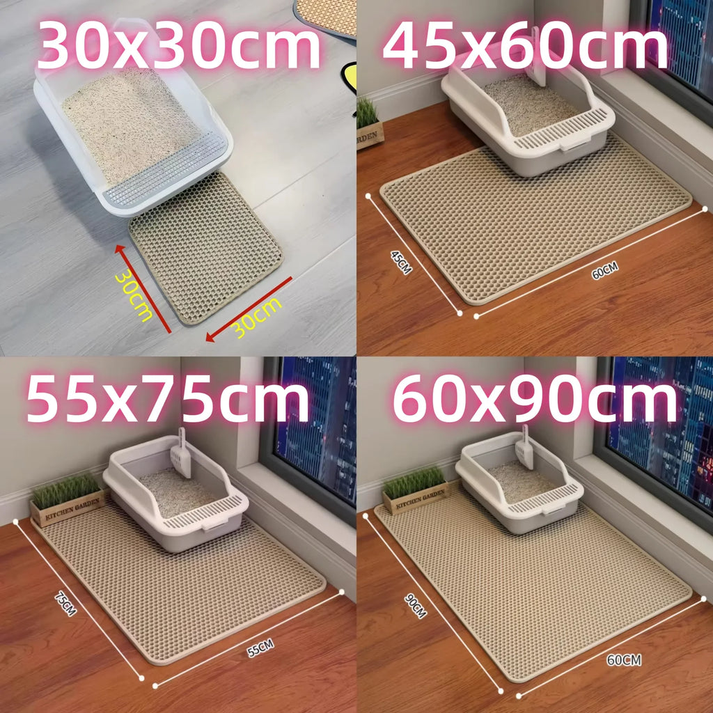Extra Large Cat Litter Mat – Heavy Duty, Waterproof & Non-Slip