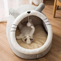 Cat Cave Bed – Deep Sleep, Foldable with Removable Cushion