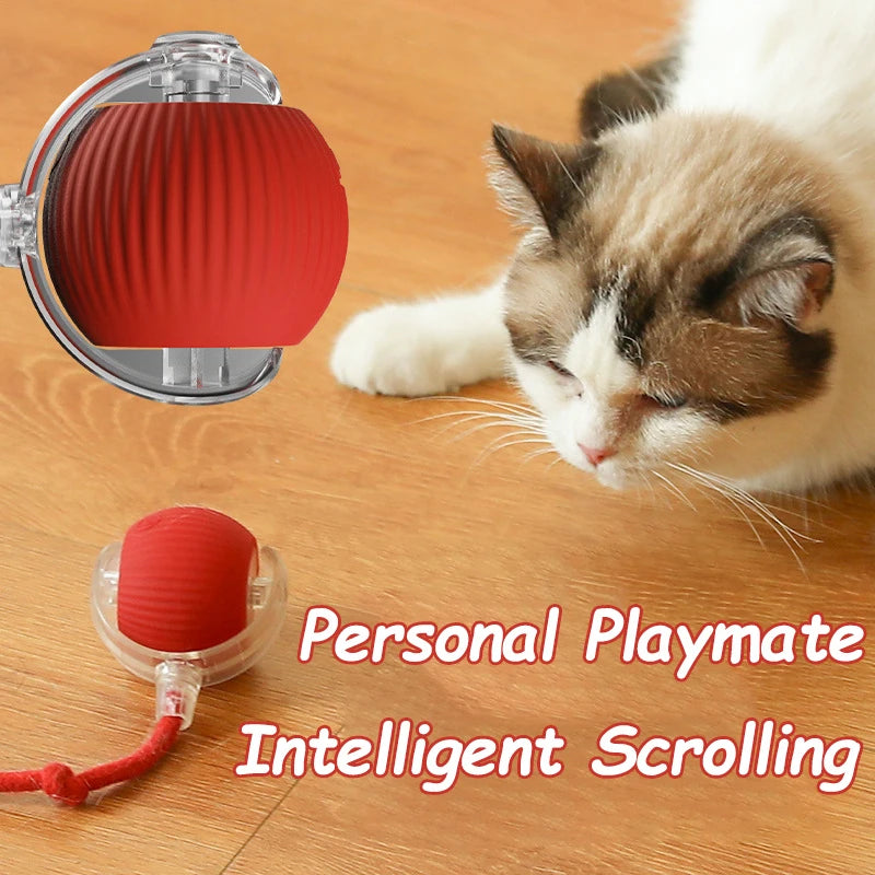 Pelota Interactiva Inteligente para Gatos y Perros – Recargable