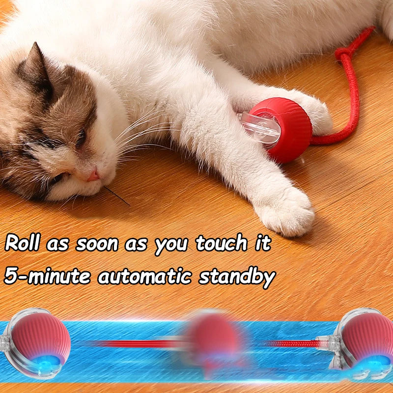 Pelota Interactiva Inteligente para Gatos y Perros – Recargable